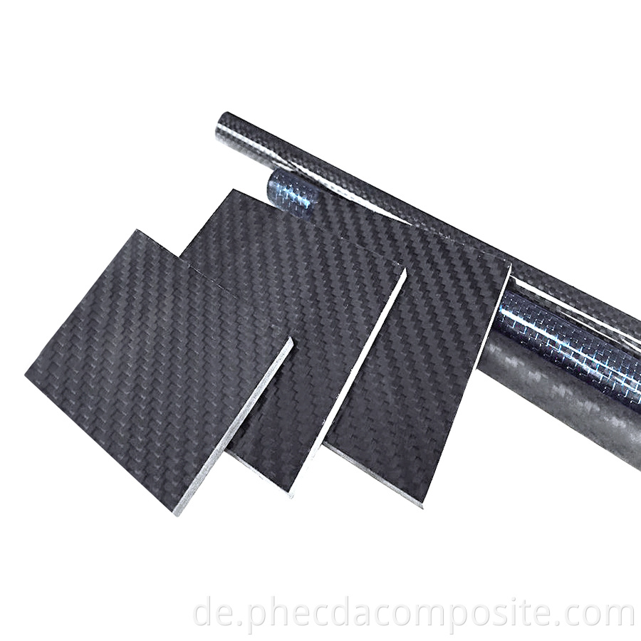 Matte Carbon Fiber Panels
